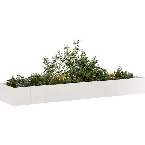Pflanzkübel 360x80x40 cm Edelstahl