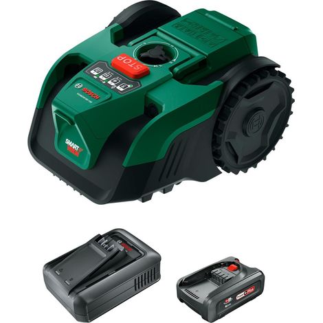 Robot cortacésped BOSCH VISIMOW 18V-100 (1 x 18V 4,0Ah + AL18V-44) (1/5)