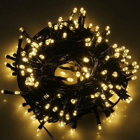 Guirlande Lumineuse Exterterieure 30M 300 LED 8 Modes guirlandes lumineuses d'extérieur Décoration IP44 Étanche pour le jardin Anniversaire, Mariage (1/5)