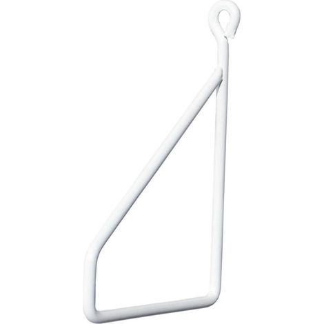 Support étagère métal blanc Linea 10
