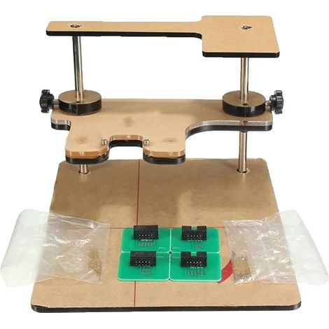 Herramienta de programación de ECU, estructura metálica, 22 adaptadores, marco BDM (1/2)