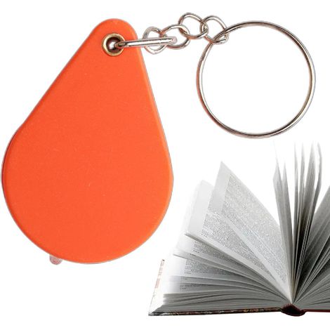 Loupe de poche pliable, loupe de lecture pliable, design rotatif, grossissement 10x, petite loupe porte-clés pliable, loupe multifonction pour la lecture, inspection