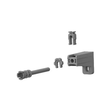 Siamp – Paire de tige de fixation haute pour bati-support WC – Acier inoxydable – Pour montage sur bâti-support INGENIO – Référence 343774.07