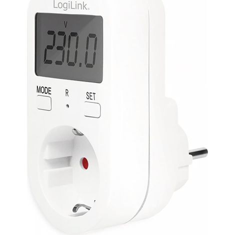 Logilink EM00002A Contador de consumo de energía blanco