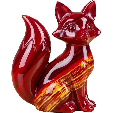 Tierstatue niedliche Figur aus Kunstharz für Tisch Deko