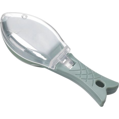 Décailleur de Poisson Pratique avec Couvercle - Outil de Cuisine Efficace en Forme de Poisson ABS (1/5)