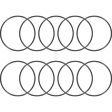 Nitrile Rubber O-Rings 75mm OD 71mm ID 2mm Width Metric Gasket Sealing Pack of 10, Nitrile O-Rings (1/5)