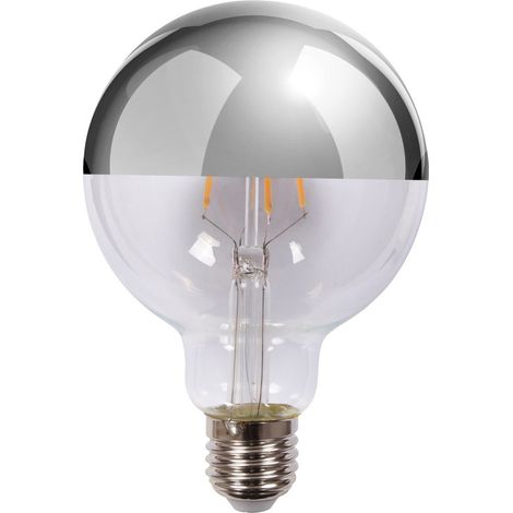 Lampadina LED Crux 2300 a cupola argento E27 (1/2)