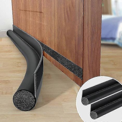 Cale-porte, joint d'étanchéité, joint de bas de porte réglable, bloque-porte-Gray (1/5)