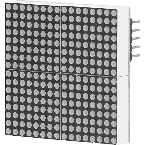 Écran LED Matriciel 16x16 Rouge Compatible Raspberry Pi - Affichage à Points Lumineux (1/5)