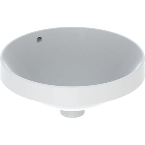 Geberit VariForm lavabo encastré rond, 400mm, sans trou pour (1/3)