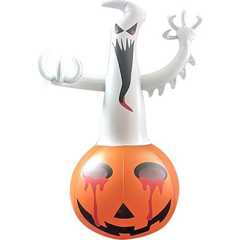 Accessoire lumineux effrayant d'Halloween, toile de fond jouet d'horreur, décor lumineux de fête (1/5)