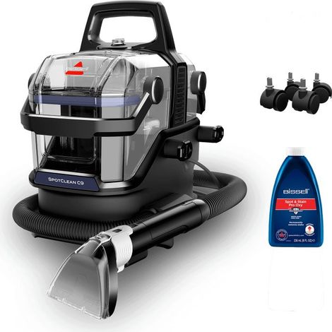 Bissell SpotClean C9 Select macchina per pulire il tappeto Portatile Profondo Nero, Trasparente (1/4)