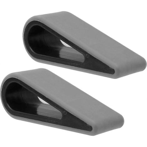 Lot de 2 supports pour ordinateur portable, tablette et clavier, antidérapants et résistants en silicone, légers et portables.