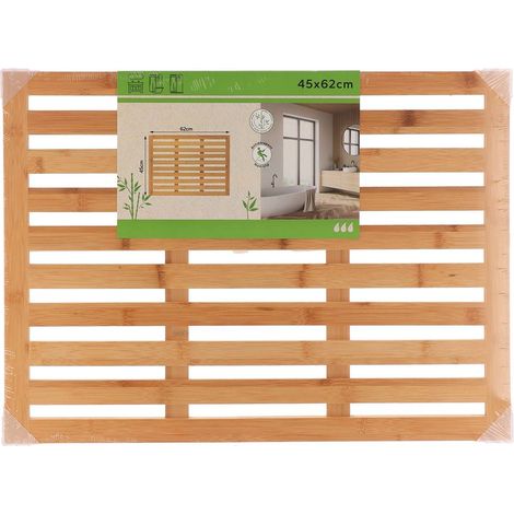 Bambus-rost anti-rutsch 62x45cm - bambus - Tendance