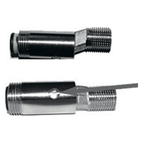 Ideal Standard Racor en S bloqueable, 1 ud., Ceraplus, Niquelado, B960607AT (1/2)