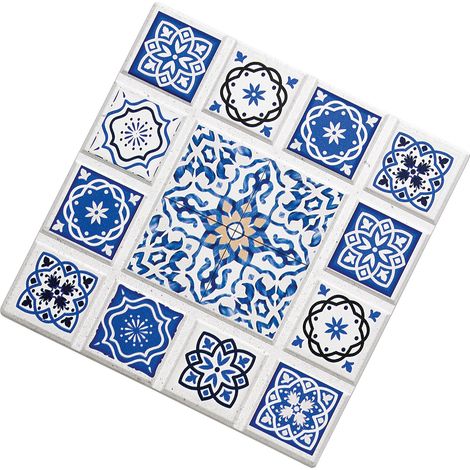 Posavasos Zassenhaus Agadir, cerámica/corcho, 16 x 16 cm, cruz (1/3)