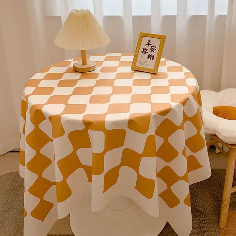 Nappe À Carreaux - Style Tendance - Pour Table De Salon Bureau Et Dortoir - 1 Pièce (1/5)