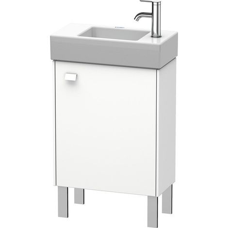 Meuble sous-vasque BRIOSO 570x484x239mm ouverture droite blanc mat