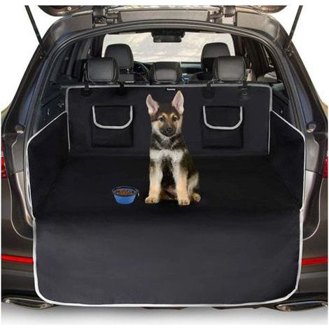 Protection Coffre Voiture Chien Universelle – 2/185/105 cm/Noir (1/5)