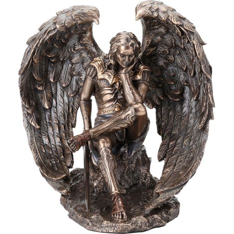 Signes Grimalt Figura Mitológica Novedad  Lucifer-El Angel Caido Novedad Dorado 14x17x17cm 39734
