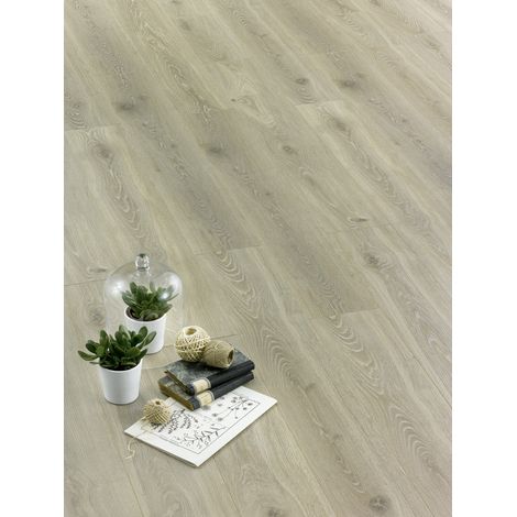 Alle Carrelage - Parquet stratifié 8mm CHENE NEVADA - OSMOZE (1/4)