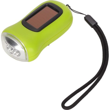 Lampe torche - Torche solaire à bracelet - LED rechargeable d'urgence, pour camping, outdoor, randonnée et trekking