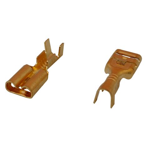 Punta a manicotto 1-1,5 mm 0,8-6,35 10 pezzi - E-652-0026 (1/2)