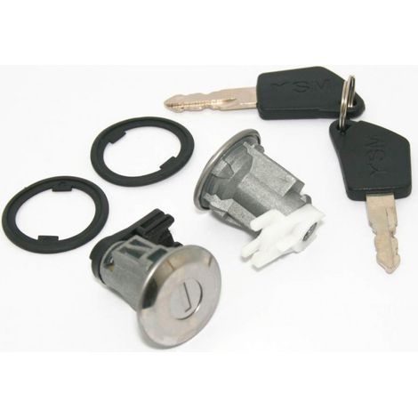 Jeu de cylindres de serrures compatible Peugeot 91700A (1/4)