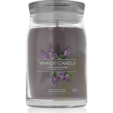 Vela Yankee Candle Lilac Blossoms cera de soja dos mechas