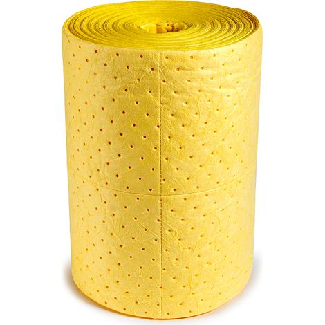 Rouleau Absorbant Produit chimique RS PRO, 1 par paquet , capacité d'absorption: 80 L ( Prix pour 1 )