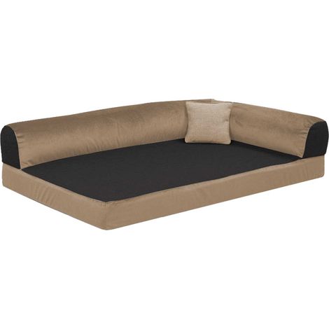 Baldiflex Divanetto Cuccia Materassino in Memory per Cani Nerone Memory 8+2 cm misura 120x75 cm - Cuccioletti