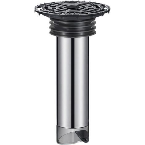 Attrape-cheveux, noyau de siphon de sol pour tuyau d'égout, noyau de siphon en acier inoxydable à fermeture magnétique, kit de siphon de sol étendu (1/5)