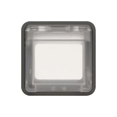 Hager WNA450 Support Adapter Cubyko for gallery mechanism associable IP55