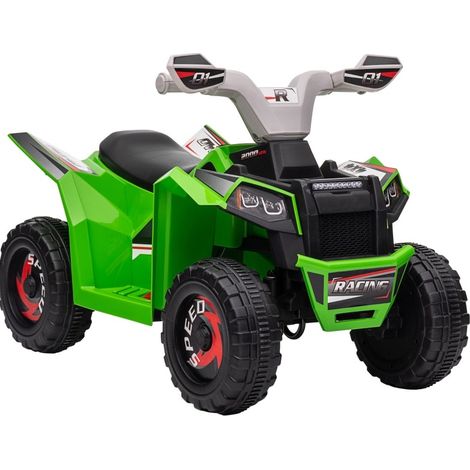 Elektro-Kinderquad, 2,5 km/h, Vorwärts- & Rückwärtsgang, für 18-36 Monate, Grün (1/5)