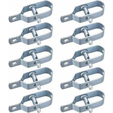 Enowelir Kit de 10 Tendeurs pour Grillage et Clôture Barbelé avec Connecteurs pour Fil de Tension (1/4)
