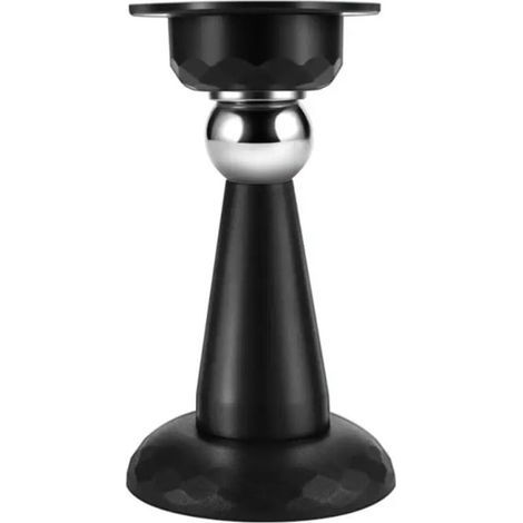 Lot de 2 (Black) butées porte magnétiques auto adhésives à ventouse for maison Pour Maison (1/5)