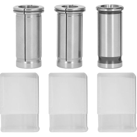 Pince de serrage C25 en acier à haute teneur en carbone, tige droite de 16mm 18mm 20mm pour le perçage et la gravure, 3 pièces (1/5)