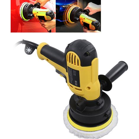 Kit de polisseuse électrique pour voiture de 125 mm avec amortisseurs de polissage et norme européenne 220 V (1/5)