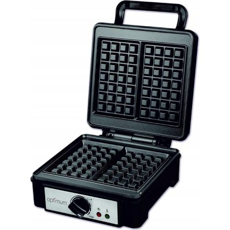 Piastra per waffle OPTIMUM GF-1360 1200W, 2 waffle