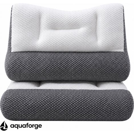 Almofada Cervical Ergonómica Fibra de Poliéster Respirável 48 x 74 cm (1/5)