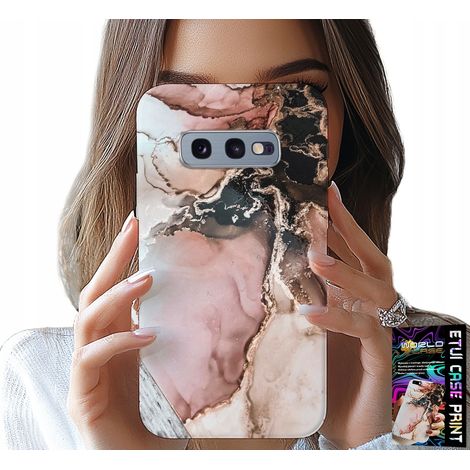 Hülle für Samsung Galaxy S10E – elegantes Marmormuster + Folie (1/5)