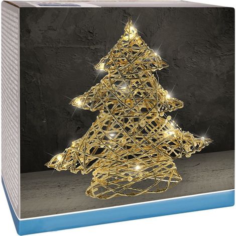 Weihnachtsbaum aus Metall, 20 LED, 30 cm (1/5)