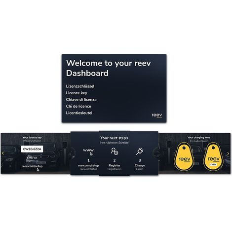 ABL reev ready Pro clave de licencia para un punto de recarga, incl. 2 años de vigencia, 100000189