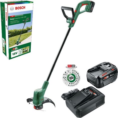 Bosch EasyGrassCut 18V-230 Cordless Line Grass Trimmer Strimmer 18v 1x 4.0Ah Bat (1/5)