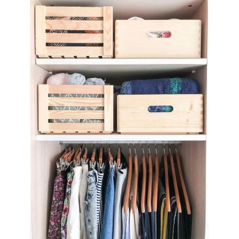 ASTIGARRAGA CBS403014 caja de almacenaje Rectangular Pino Madera