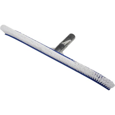 Poolbürste, Bürste für Poolwände und Fliesen, Ersatzbürstenkopf für Poolreinigungsgriff, blau (1/5)