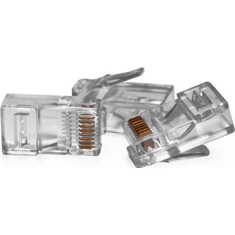 Vultech SN21401 conector RJ-45 Transparente