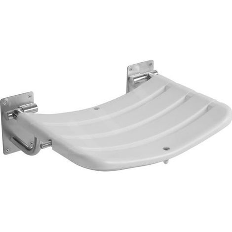 Jika Universum - Siège de douche rabattable, inox/blanc H3897180030001 (1/2)