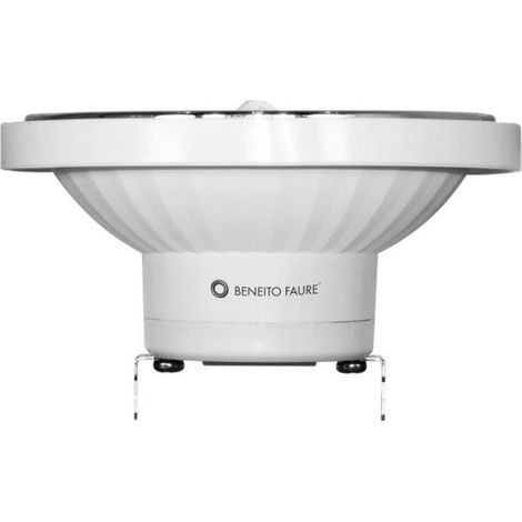 Ampoule Led Lynk G53 13W Ar111 Par Beneito & Faure, Angle 45°, 2700K, 880 Lm, Finition Blanche. Éclairage Intérieur Professionnel De Haute Qualité.